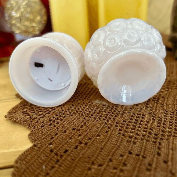 Mini Moon & Star Tuscan Pink Courting Fairy Lamps – Weishar Glass USA - Picture 4 of 5